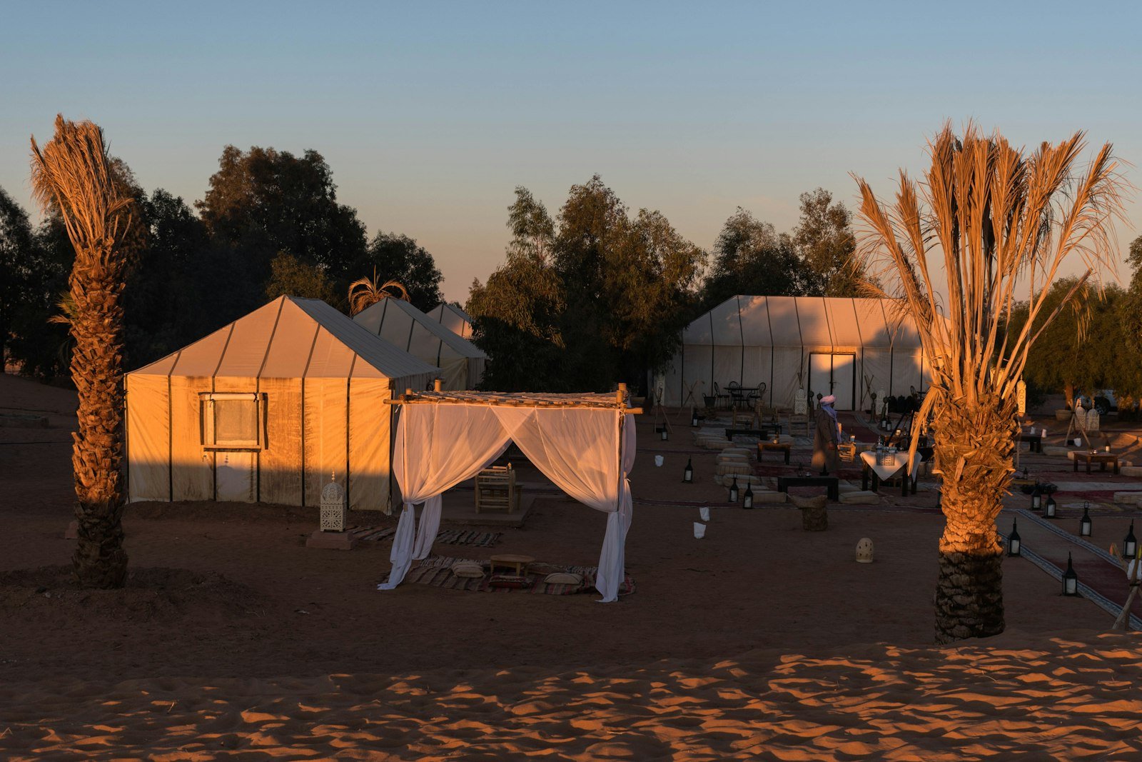 Desert and tented-camp weddings